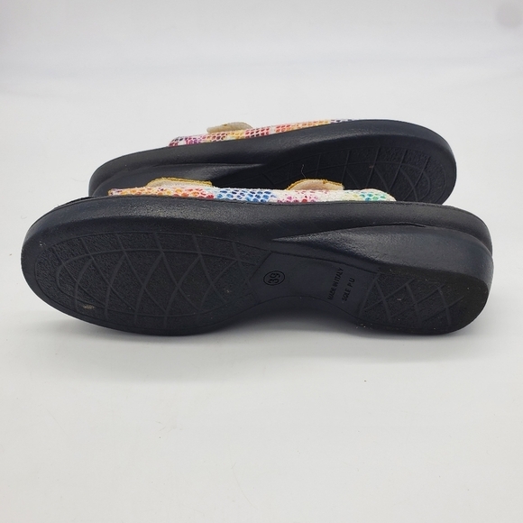 Flexus by Spring Step Shoes Women 8 EU 39 Kina Slide Sandal Multi Color - Picture 8 of 9